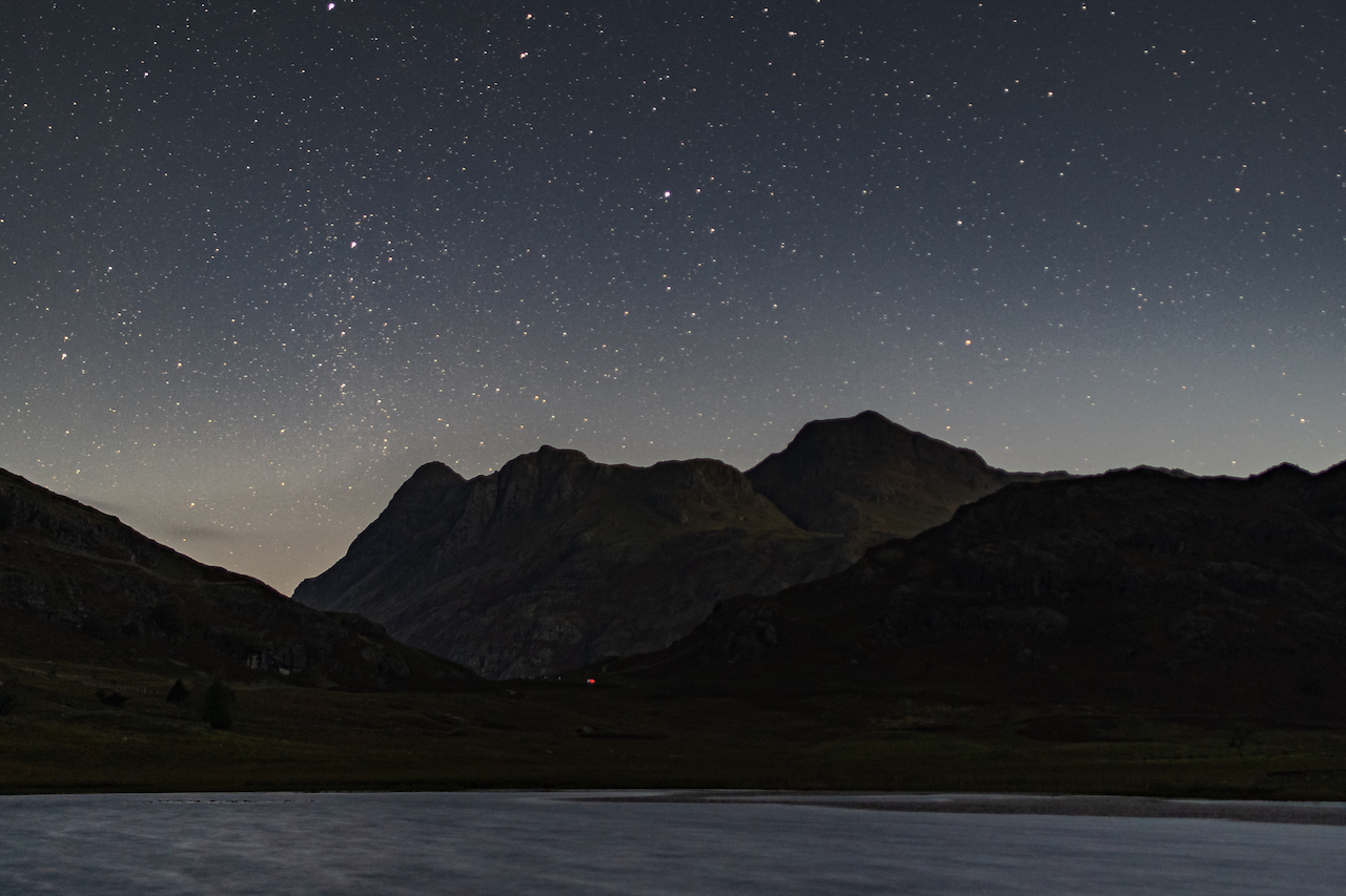 Blea Tarn at night