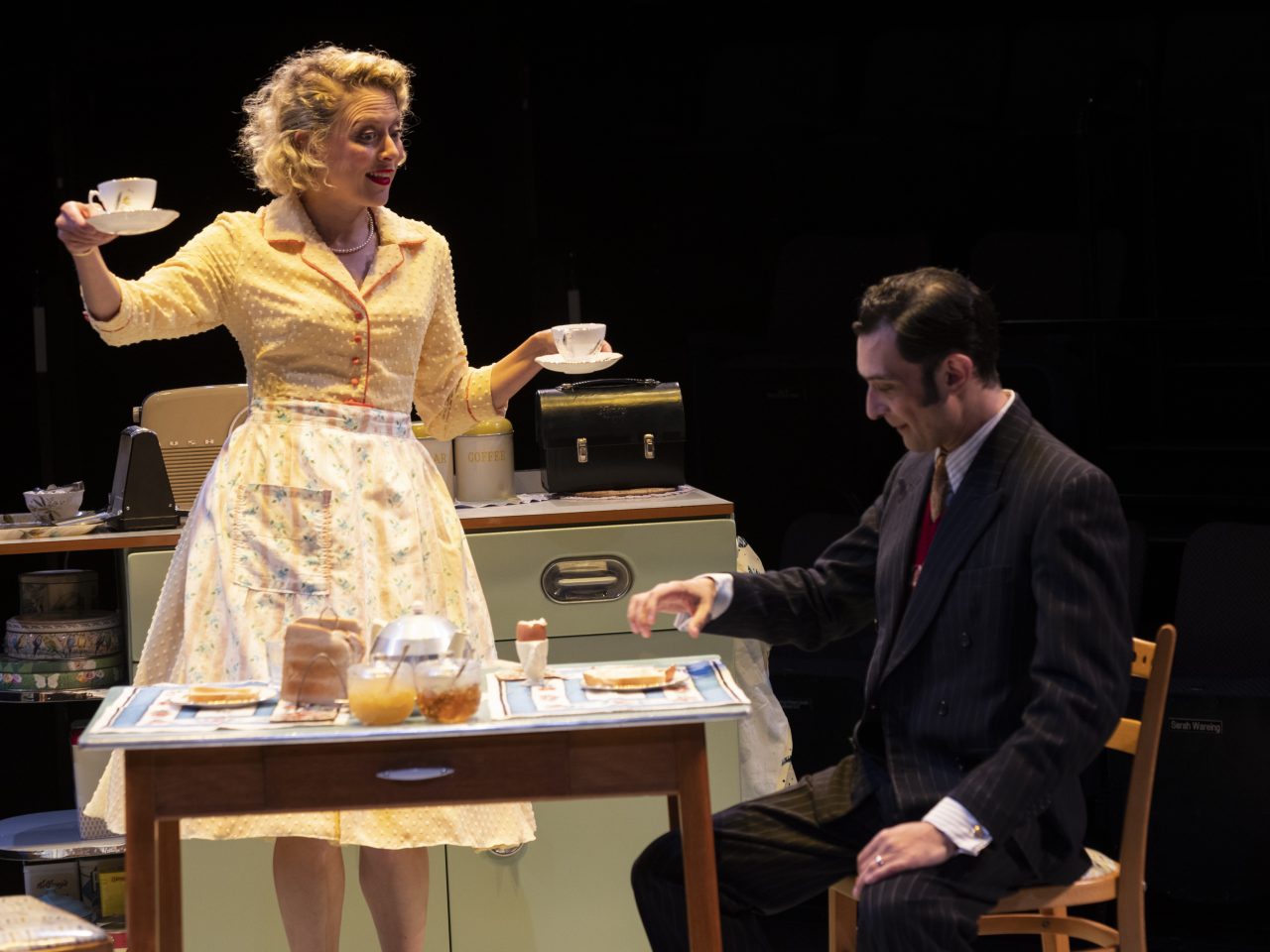 Sandy Foster and Tom Kanji as Judy and Johnny Photo©EllieKurttz Home I'm Darling