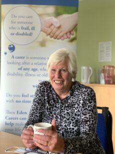 Eileen Lewis, Eden Carers volunteer