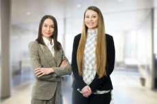 Tatiana Gillan and Heather Bottomley join Baines Wilson- Photo by JENNY WOOLGAR PHOTOGRAPHY