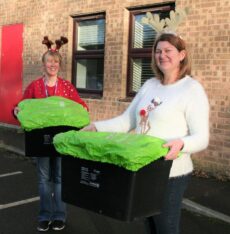 Copeland Borough Council Waste Management Officer Jan Boniface, left, with Community Services Manager Shirley Procter-Dow.