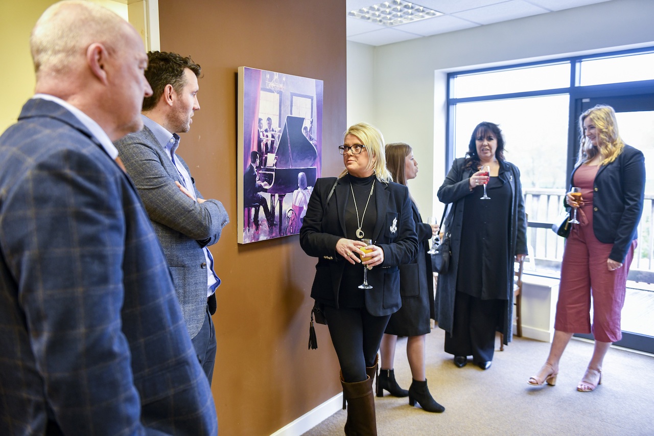 Housebuilders at the opening of WISEONEs Carlisle office