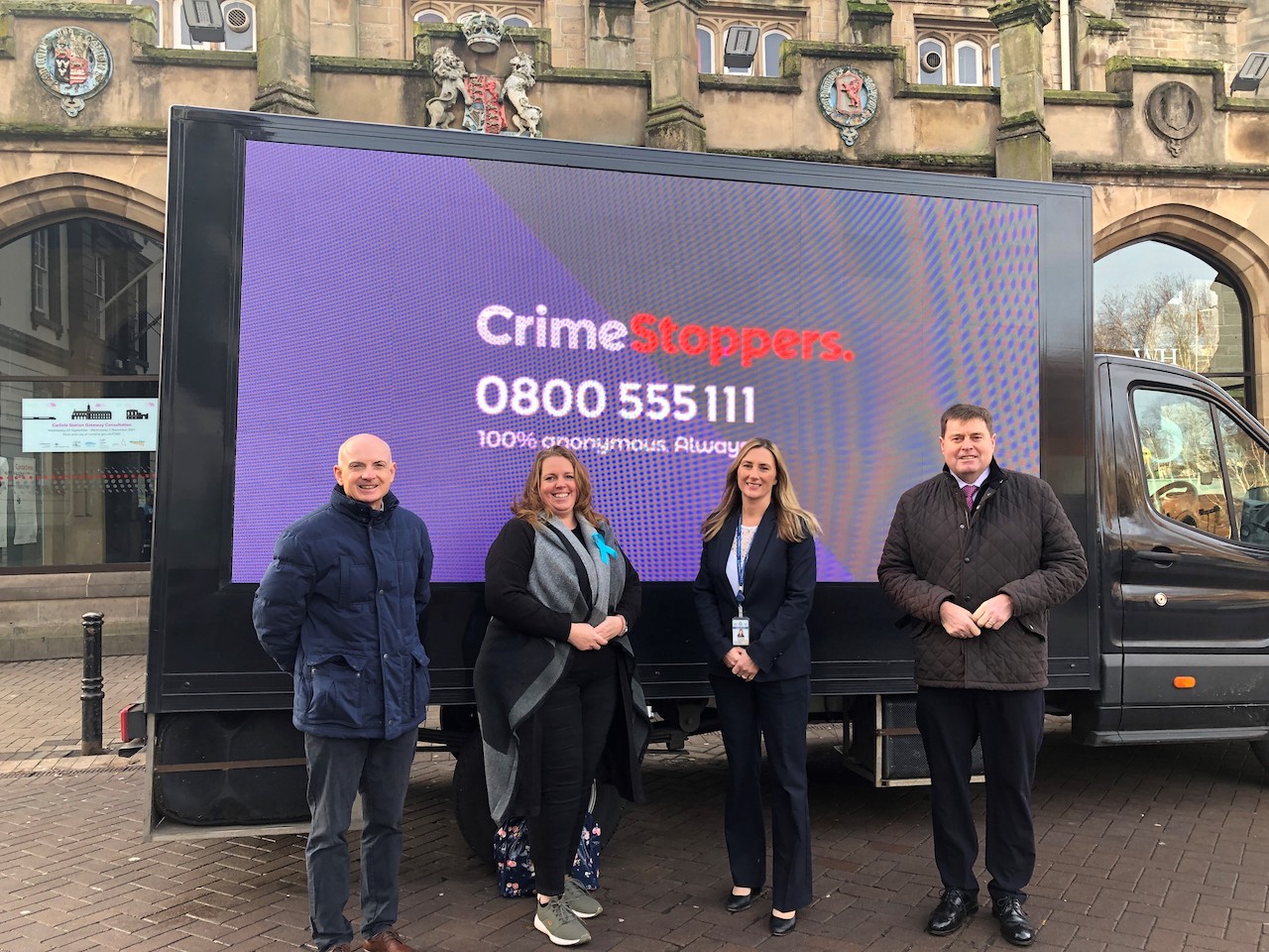 Launch of Everyone as a right to feel safe at night campaign in Carlisle