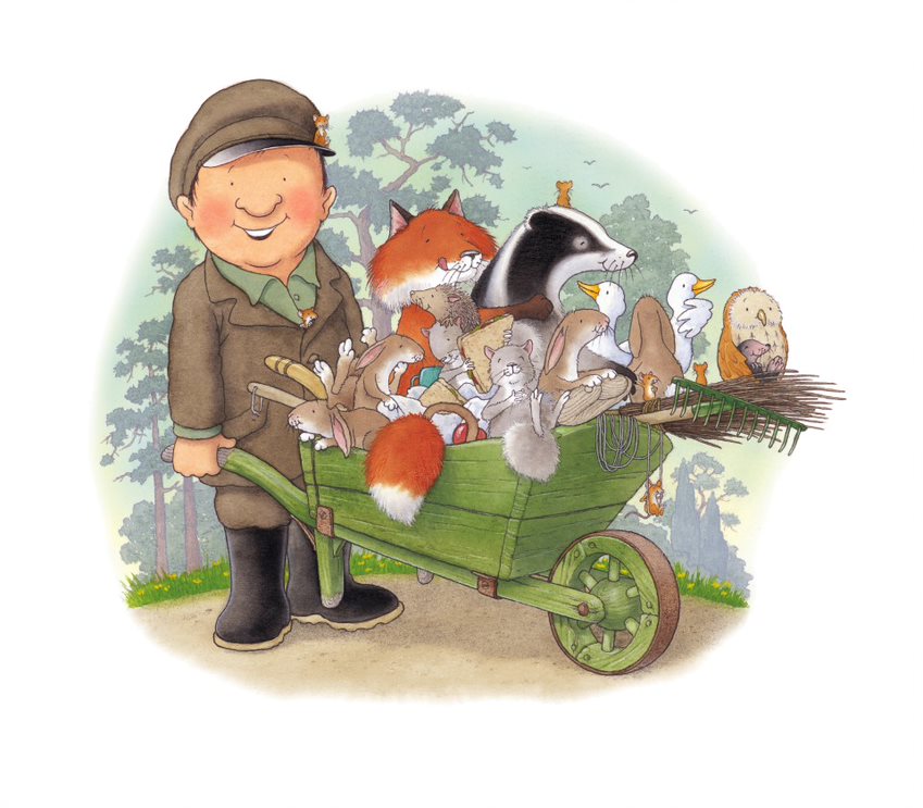Percy the Park Keeper illustrations: © Nick Butterworth 2021