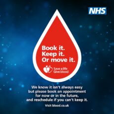 Be a blood donor