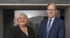 Joanne Stronach and Sam Lyons