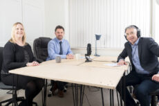 Baines Explains Podcast recording photo © Harry Atkinson