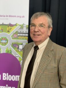 President of Cumbria in Bloom, Colin Cheyne