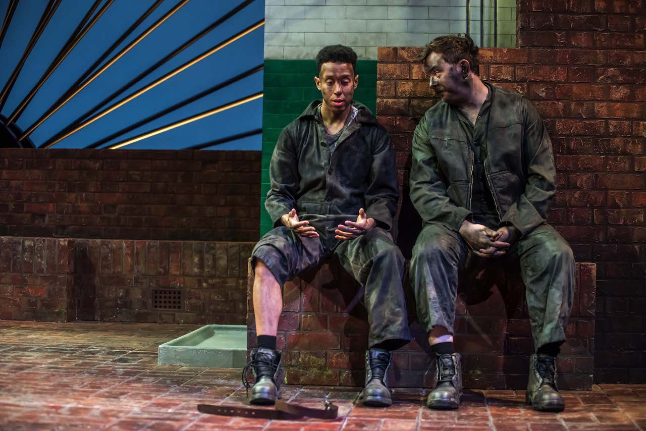 The Glee Club From L to R Linford Johnson and Robert Jackson