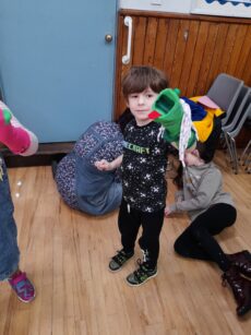 Young Carer attending a Carers Support Eden Young Carers Art Day