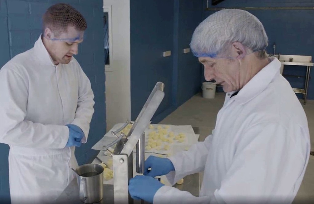 Harry & Jeremy Jackson packing Winter Tarn Butter