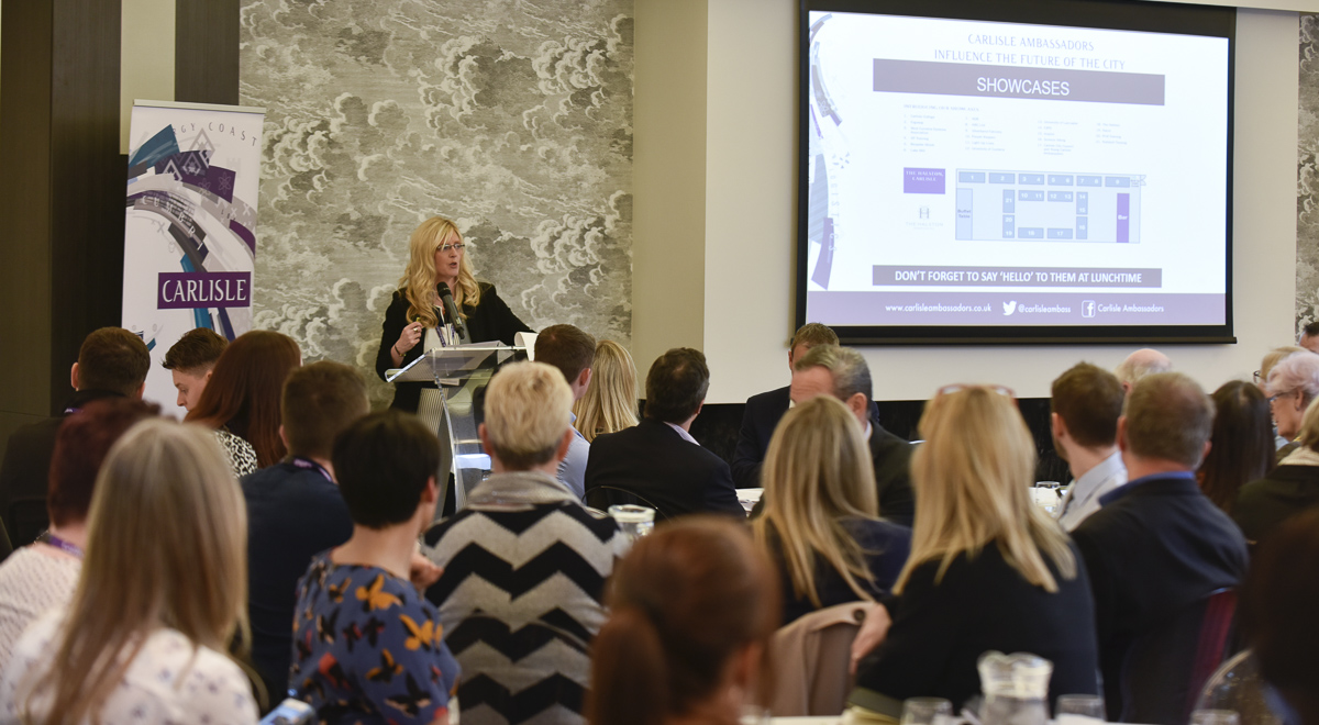 Michelle Masters at the Carlisle Ambassadors, The Halston, Carlisle