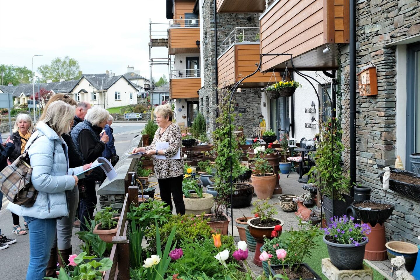 Cumbria in Bloom Judges Training Day in the centre of Keswick.