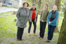 From left: Lesley Gill, director, Gilli Goodfellow, Heather Ruckledge, both former activity co-ordinators, and Diane Smillie, director, for Dignity in Dementia, in Keswick JENNY WOOLGAR PHOTOGRAPHY