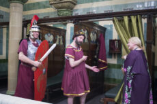 Emperor Hadrian visits Carlisle Turkish Baths