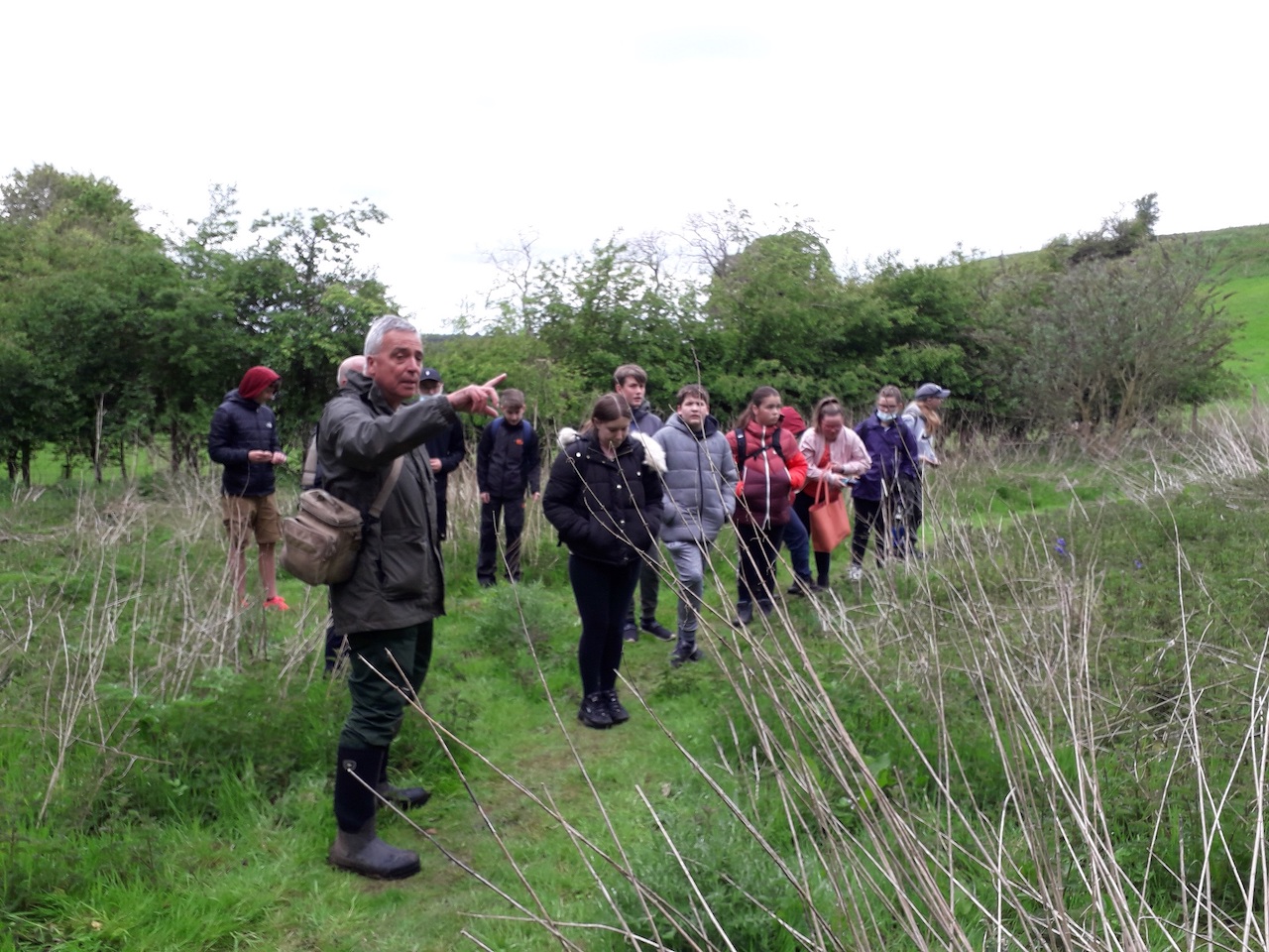 Guided walk with Carlisle Youth Zone, image credit (c)North Pennines AONB Partnership