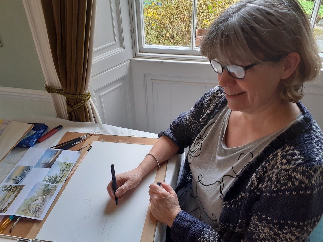 Learning to be an artist