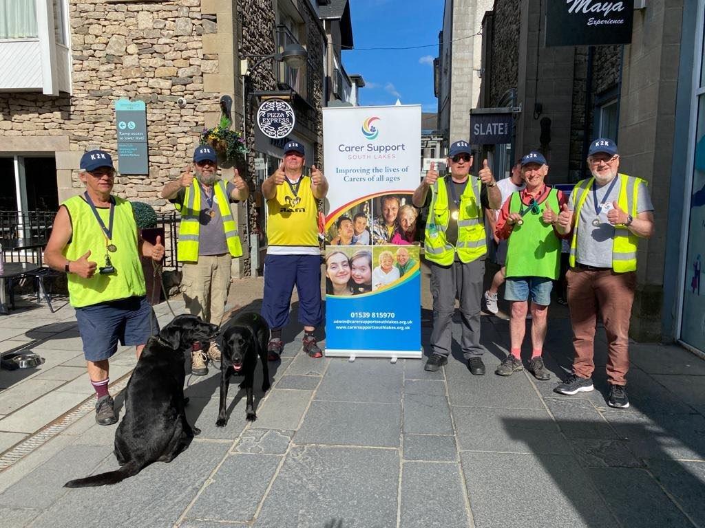 The finish of the first K2K walk