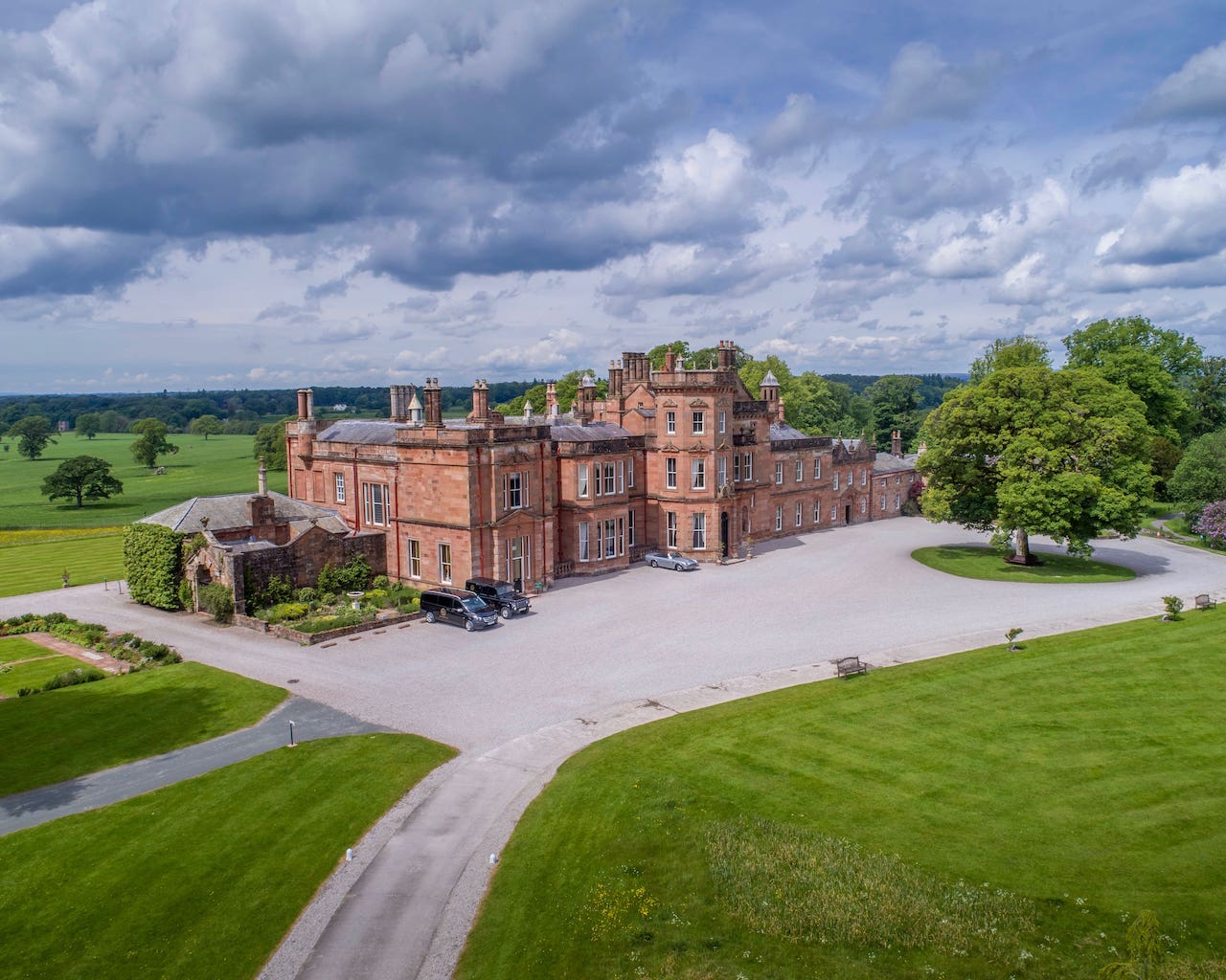 Netherby Hall at Longtown, Carlisle, hosts its annual car show over the weekend of August 6 and 7