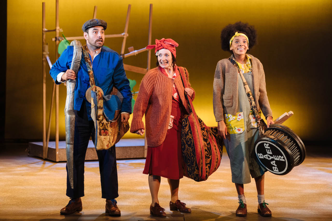 THE BORROWERS by Mary Norton, adapted for the stage by Theresa Heskins, presented with the permission of the deFaria Company ; Directed by Zoë Waterman ;