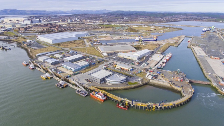 Port of Barrow - image supplied by Westmorland & Furness Council