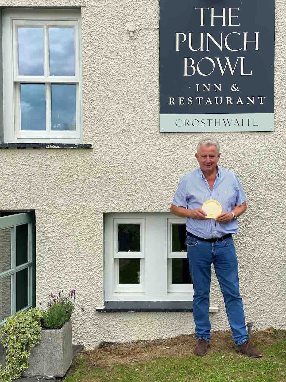 Richard Rose with AA Award