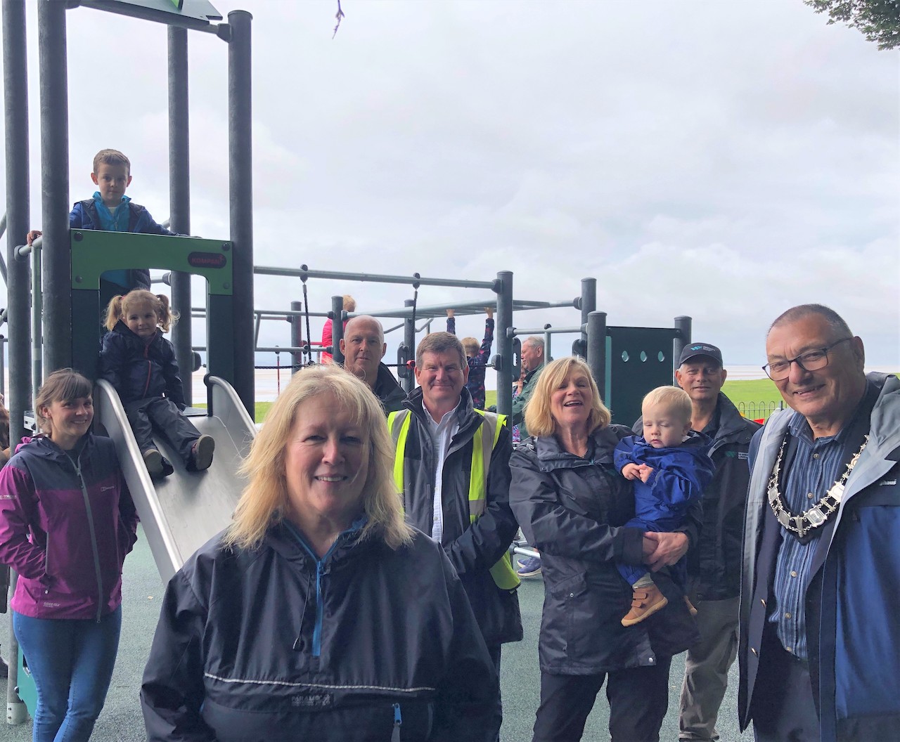Grange promenade new play area
