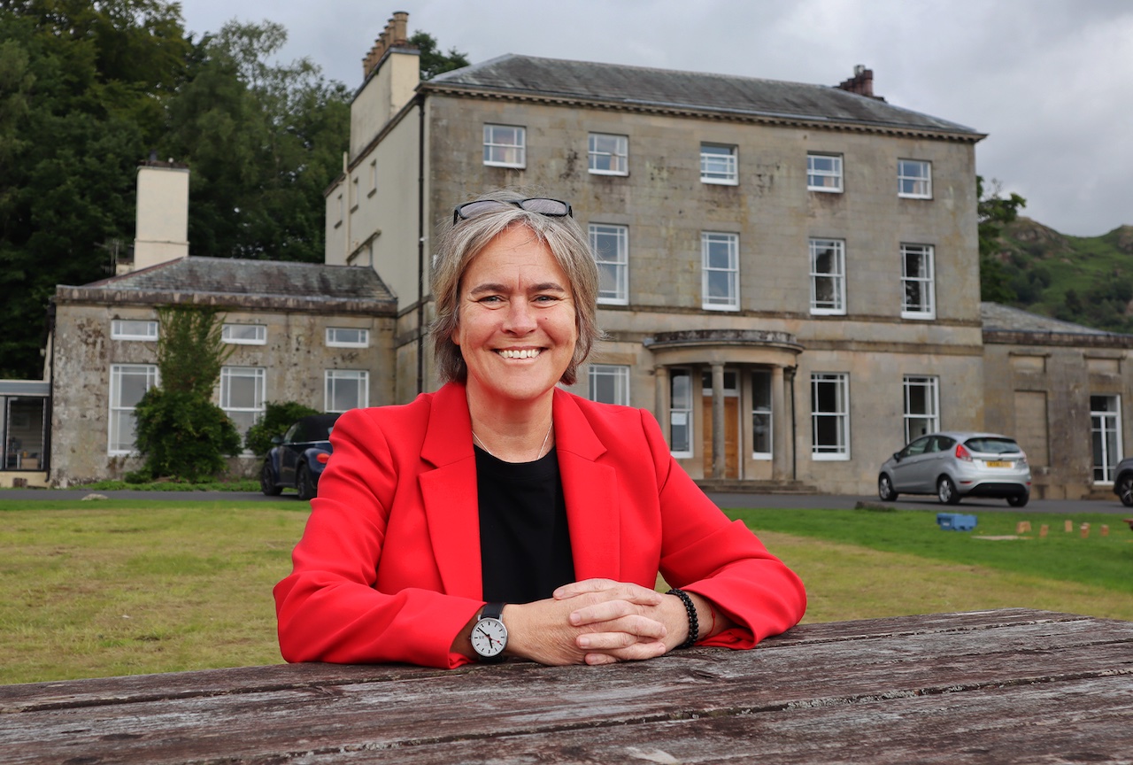 Teresa Jennings says a CLEP innovating for success grant is helping to replace windows at Brathay Hall 