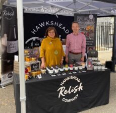 Maria Whitehead & Jonathan Robb of Hawkeshead Relish at No 10