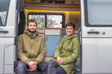 Contour Campervans - Co-founders Caitlin Green and Tom Lake