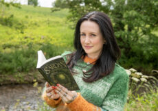 India D'Oyly from Warwick Bridge who has published her first book called Sardan. 10th June 2024