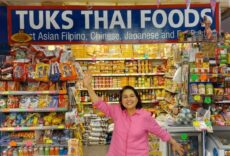 Aphinya Tarnprasart – known to all her customers as Tuk – has been running her stall Tuks Thai Foods on Barrow Market for 20 years