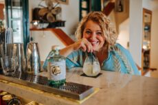 Irini with Yiayia Gin