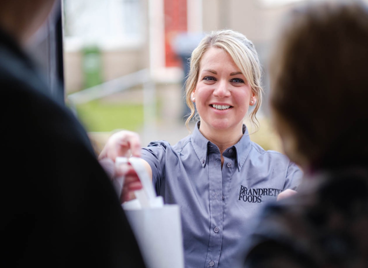 Mel Walmsley owner of Cumbrian Businesses Lakes Sandwiches and Brandreth Foods finalist at EVAS 2024