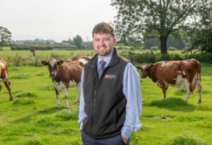 Newly qualified solicitor Sam Fawcett who has joined Cartmell Shepherd Solicitors’ agriculture team