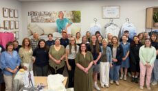 The team at women’s fashion brand Bella di Notte, part of the WCF family